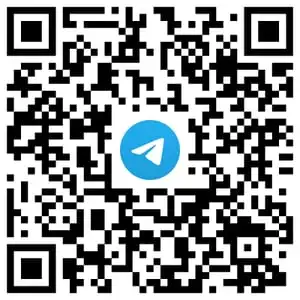 Telegram 客服 QR Code