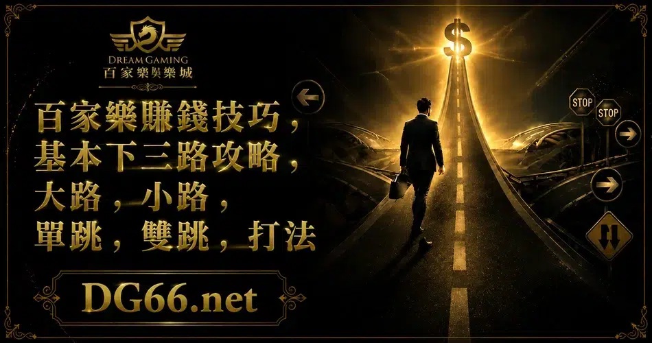 百家樂下三路攻略